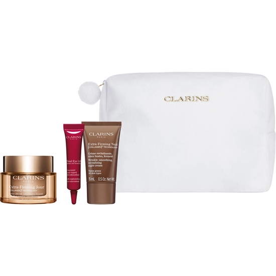 CLARINS EXTRA FIRMING SET DAYCREAMNIGHTCREAMTOTAL EYE LIFT